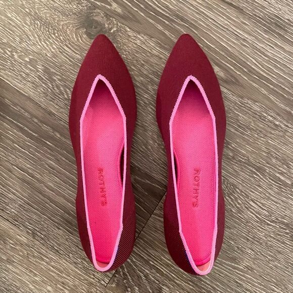 Rothys the point limited edition currant - Picture 1 of 6